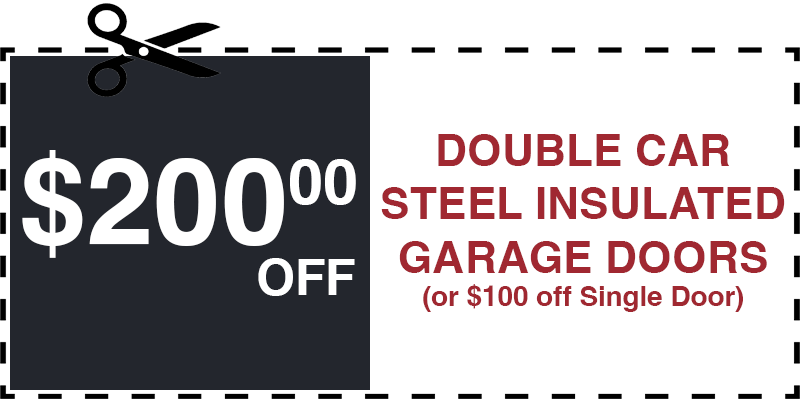 200 off garage door repair Glen Cove