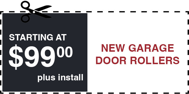 99 new garage door rollers Glen Cove