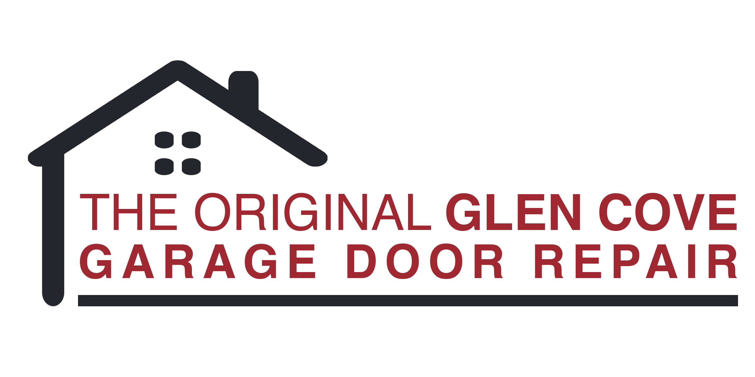 the original garage door repair Glen Cove logo